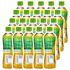 롯데칠성음료 건강을 더하다 옥수수수염차, 500ml, 20개