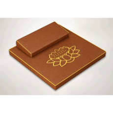 명상 명상요가 명상방석 기도방석 108배방석 사찰방석, 황토-자수포함