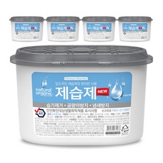 네츄럴오가닉 무향 탈취 강력제습제 5P, 280g, 5개