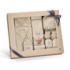 桃園小太陽 酷咕鴨 KUKU PLUS 竹纖羅紋 懶人包巾禮盒16件 彌月禮 滿月禮 禮盒