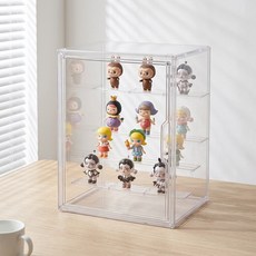 Curious Pony 피규어 장식장 피규어 케이스 아크릴 진열대, 1개