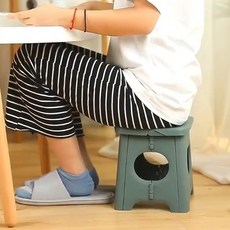 은플 휴대가 간편한 폴딩체어 접이식 1인 간이 의자, 옐로우(대)