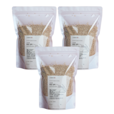 소양방앗간 저온로스팅 고소한 볶음참깨, 3개, 500g