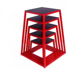 점프 훈련 스텝박스 점핑스탭 점프박스 헬스 트레이닝 박스, 1_30cm점프 벤치 - 레드