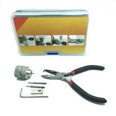 AVETUL 혼다 점화 롤 핀 제거 키트 6피스 자동차 잠금 깨진 키 추출기 바늘 페그 풀러 수리 도구