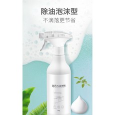 淨祁 油煙機清潔劑 廚房泡沫去油污清潔劑 500g, 1個