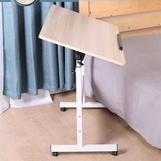 침대 책상 베드테이블 침대옆 탁자 기숙사 사이드, 블랙 선반형 (80x40), 블랙 80x40