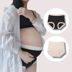 무압박 인견 임산부 팬티 2장 세트 만삭 빅사이즈 임부속옷
