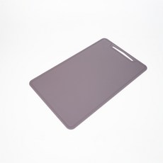 꿈꾸는 리빙 국산 실리콘 도마 컷팅보드 향균 칼자국 미끄럼 방지, 퍼플그레이, 1개