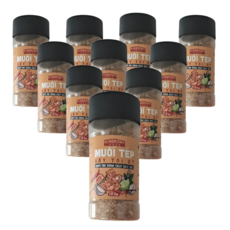 베트남 새우 소금 60g x 10통 칠리 갈릭 킹콩마트 푸꾸옥 고추 무이톰 muoitep, 10개