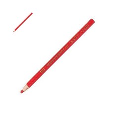 지구화학)유리용색연필(적색 12개입) 색연필, 본상품선택, 1