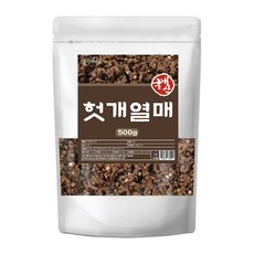 건강진심 국산 헛개 나무 열매 지구자 물 차 건재 500g 1개