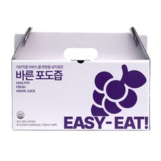김재식박사의 저온착즙100% 더 진한 포도즙, 30개, 100ml
