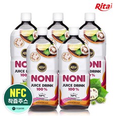 리타 노니주스 NFC 착즙 원액 (1000mlx5병), 1000ml, 5개