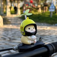 자전거 전기자전거 오토바이 액세서리 차량용 장식품, 1개, 노란색 스티커 C타입