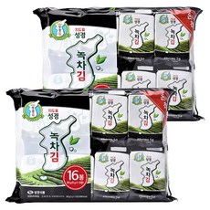 Sung Gyung Food 成京 綠茶海苔, 5g, 32包