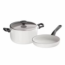 BergHOFF Glints系列 陶瓷不沾塗層鍋具 含玻璃上蓋 3件組, 1個