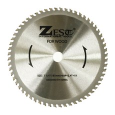 제스트 목공용톱날 목재용 14인치 80날 팁쏘 목공용, 1개
