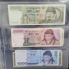 바인더동전수집내지 대형 지폐 속지 10장 바인더 동전 수집 내지, 지폐 속지 고급 바인더 동전 수집 내지 대형 10장, 상세페이지 참조
