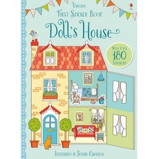 Usborne 娃娃屋貼紙書 超過180張貼紙 培養兒童創造力與精細動作