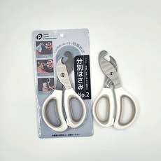 페트병 링 절단 분리수거 일본가위 가스빼는 가위, 1개, 화이트