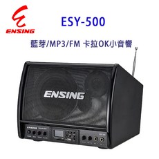 燕聲 ENSING ESY-500 藍芽/MP3/FM 卡拉OK小音響 廣播擴音機