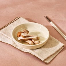 [MODERN HOUSE 중계점] 플레인 찬기 중 D13 크림 CA3025052, 1개, 크림색