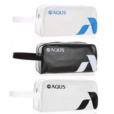 [아쿠스] 수영장 워터파크 물놀이 타포린 방수 사우나 수영 가방, WHT