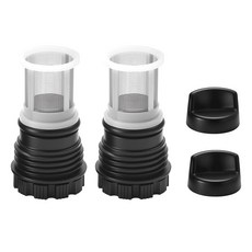 H98-510-S 탱크리스 온수기용 온수기 필터 키트(탱크리스 입구 스크린 어셈블리 2개+블랙 제거 도구 2개)