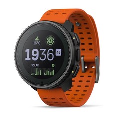 SUUNTO 수노트 버티컬 솔라 GPS 어드벤처 워치 프리미엄 멀티스포츠 14인치 터치스크린 무료 글로벌 오프라인 지도 60일 배터리 수명 트레이닝 기록 심박수 및 수면 추적, Solar/Canyon, Titanium Solar, 1개, Solar/Canyon