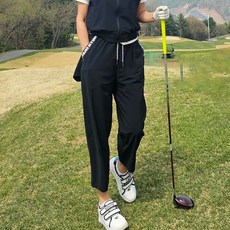 그레힙 여성 골프 바지 여름 쿨 냉감 배기 팬츠 골프웨어