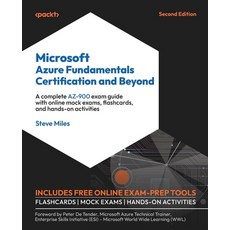 (영문도서) Microsoft Azure Fundamentals Certification and Beyond - Second Edition: A complete AZ-900 exa... Paperback, Packt Publishing, English, 9781837630592