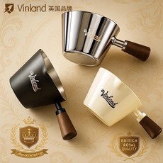 意式濃縮咖啡量杯 304不鏽鋼 盎司杯 萃取杯 帶刻度 100ml, 1個, 【雙嘴鋼本色】咖啡萃取杯【100ml】,見 圖