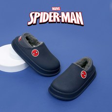 MARVEL漫威 冬季款蜘蛛人造型刷毛鞋