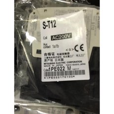 三菱電機 電磁接觸器 S-T12 輔助接點 1a1b 日本製造 工業自動化設備, 1個, 220V