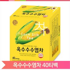 따뜻하게 마시는 송원 옥수수수염차 40티백 건강음용차 티백차