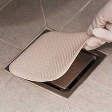 FLAITO 韓國製 矽膠氣泡排水口蓋/水槽蓋 - 早安首爾韓國代購, 20m,米白色, 米白色