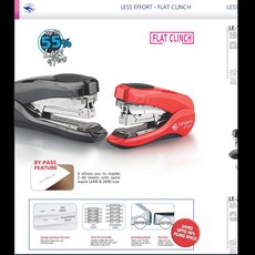 뉴캥거루 LE45FS 평면스테플러&대용량40장/힘절약이지/슈퍼파워/뷰티4칼라/ 선물용스테플러, LE35Y/힘절약미니/BLUE