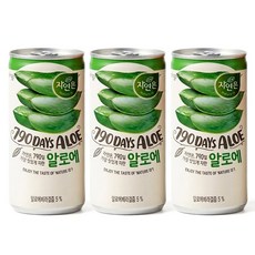 웅진 자연은 알로에 180ml 미니캔, 20개