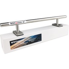 금속으로 만든 핑거 스케이트보드용 WDTMEEZU 핑거보드 원형 레일 전문 소품 10인치 길이