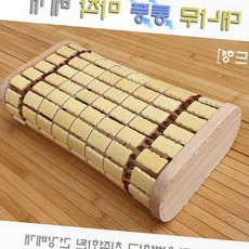 마작베개 대나무 통풍 우드 여름 경추 목지지 시원함 침실, GT 다크통풍대나무베개