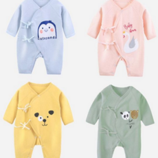 신생아 배냇 저고리 선물 베이비 출산 아동 배냇 저고리 아기 우주복 아기옷 실내복