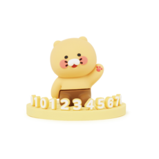 춘식이 차량용 주차번호판, 1개