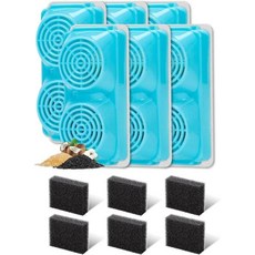 작동되는 애완동물 물 마시기용 필터 스폰지 교체, 1개, 1. 6 Filter