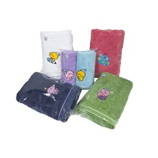 대전 꿈돌이 꿈씨패밀리 송월타올 코마사 세면 수건 고리수건, 도르(남색), 도르(남색), 1개