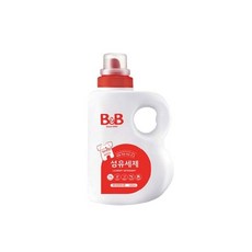 유아의류세탁 세탁비누 카모마일 200g 6개, 유아세탁세제 비앤비 섬유세제 용기 1500ml, 1