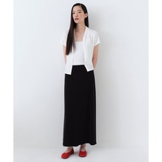 MUSINSA STANDARD WOMAN 우먼즈 소프트 저지 맥시 스커트 [블랙]