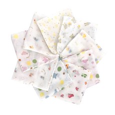 JoyBaby手帕紗布巾，高密度卡通造型，寶寶餵奶洗澡巾，柔軟親膚呵護