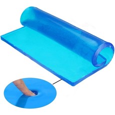 오토바이 시트 젤 패드 자동차 운전석 쿠션 충격 흡수 매트 피로를 줄여주는 편안한 소프트 쿨링 쿨 DIY 사무실 의자 폼48 x 35 1cm, 20 x 2cm