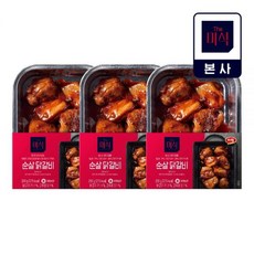 더미식 닭다리살구이 트레이요리 200g X 3개, BEST5종 함박+미트볼+닭갈비+찜닭+닭다리살